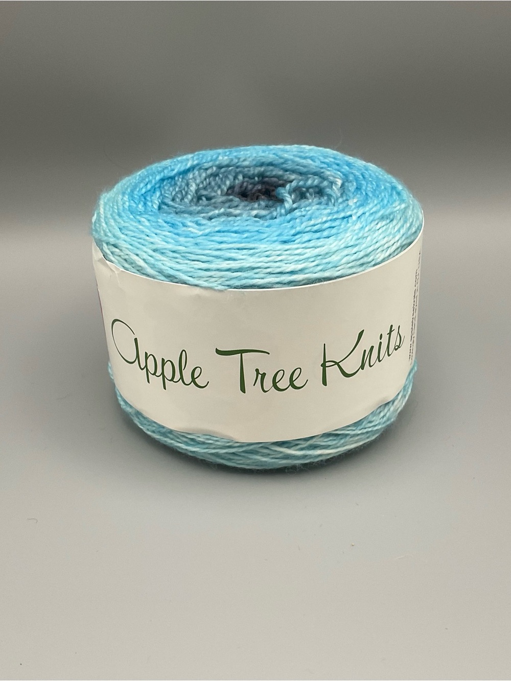 Apple Tree Knits 1-4oz Cake Plush fingering100 Merino Yarnover Truck Gradient